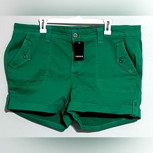Torrid 3.5 inch Military Stretch Twill Mid-Rise Shorts Size 20 NWT